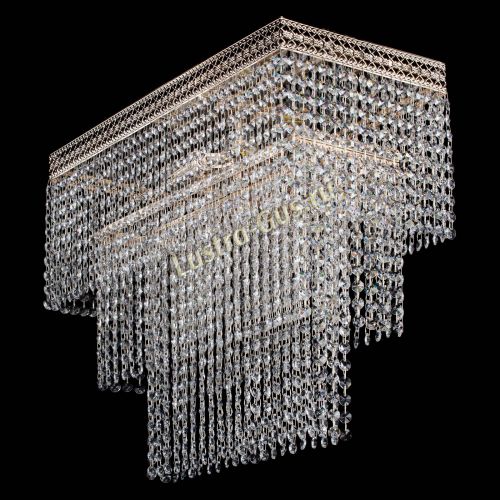 Люстра Прямоугольник Венеция №3 в Химках Гусь Хрустальный