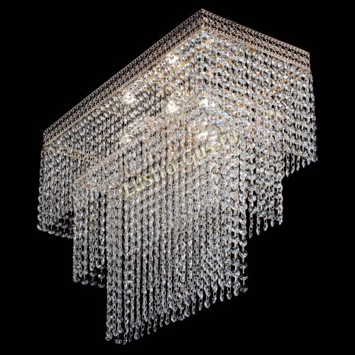 Люстра Прямоугольник Венеция №3 в Химках Гусь Хрустальный