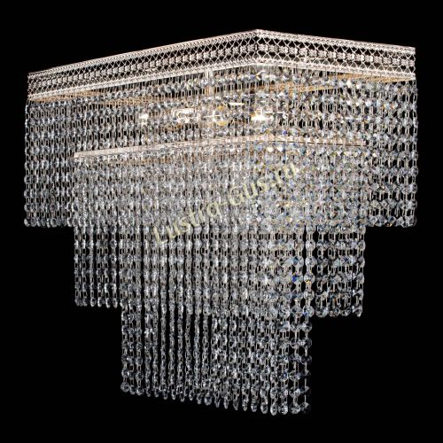 Люстра Прямоугольник Венеция №3 в Химках Гусь Хрустальный