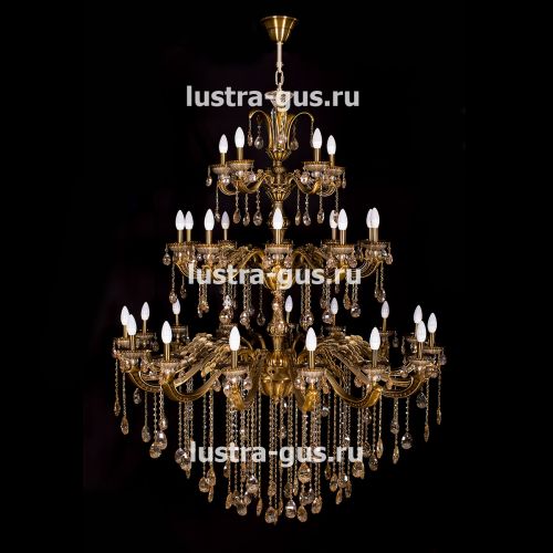 Люстра Сакура бронза № 30 в Химках Гусь Хрустальный