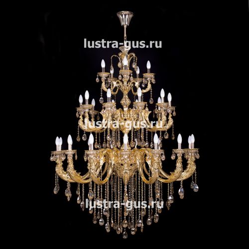 Люстра Венера золото № 30 в Химках Гусь Хрустальный