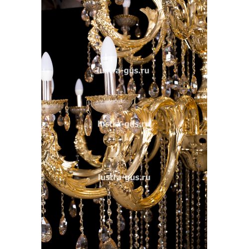 Люстра Венера золото № 30 в Химках Гусь Хрустальный