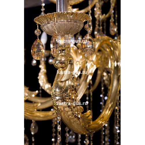 Люстра Венера золото № 30 в Химках Гусь Хрустальный