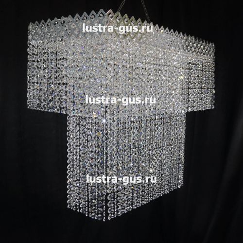 Люстра Сластёна Прямоугольная в Химках Гусь Хрустальный