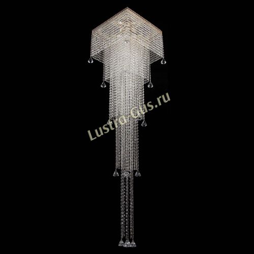 Люстра Венеция Квадрат пирамида с конусами в Химках Гусь Хрустальный
