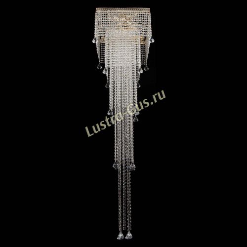 Люстра Венеция Квадрат пирамида с конусами в Химках Гусь Хрустальный