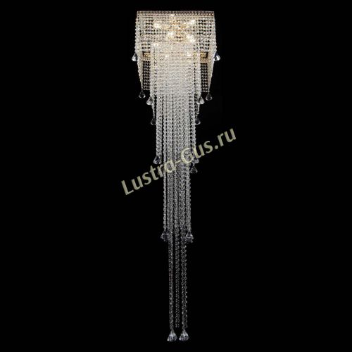 Люстра Венеция Квадрат пирамида с конусами в Химках Гусь Хрустальный