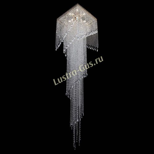 Люстра Венеция Квадрат спираль в Химках Гусь Хрустальный