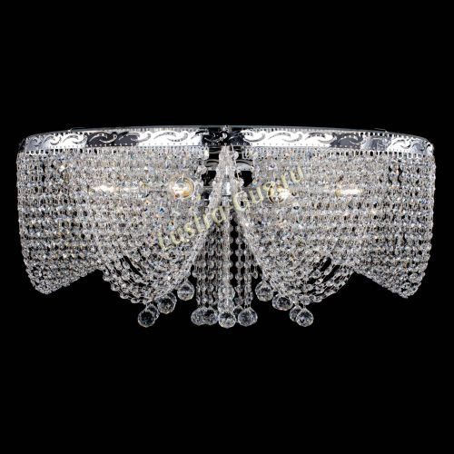 Люстра Виктория шар большая в Химках Гусь Хрустальный