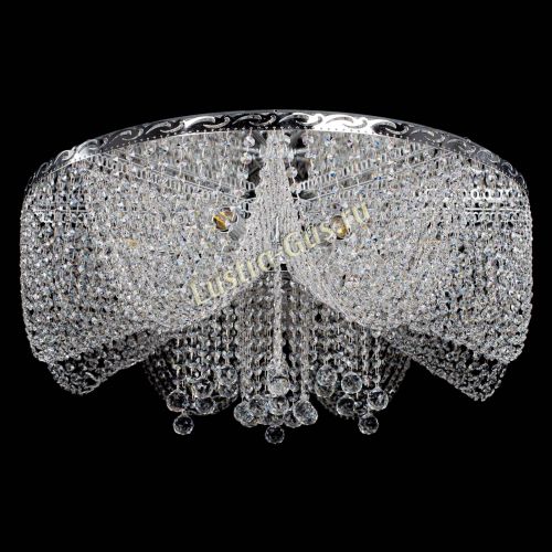 Люстра Виктория шар большая в Химках Гусь Хрустальный