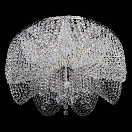 Люстра Виктория шар большая в Химках Гусь Хрустальный