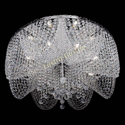 Люстра Виктория шар большая в Химках Гусь Хрустальный