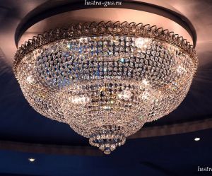 Люстра Водопад камень обтикон в Химках отзыв и фото покупателя