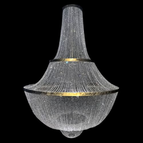 Люстра Водопад №36 под бронзу в Химках Гусь Хрустальный