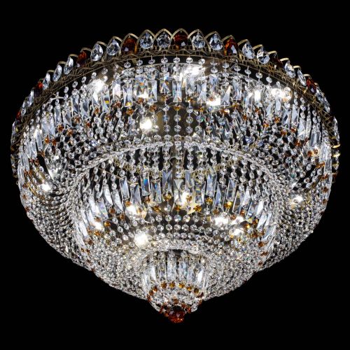 Люстра Водопад Обтикон №15 под бронзу чайная в Химках Гусь Хрустальный