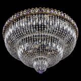 Люстра Водопад Обтикон №15 под бронзу фиолетовая в Химках