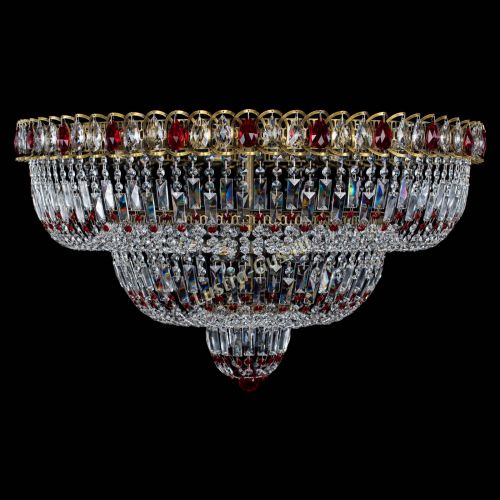 Люстра Водопад Обтикон №15 под бронзу красная в Химках Люстра Водопад Обтикон №15 под бронзу красная в Химках