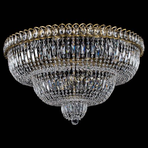 Люстра Водопад Обтикон №15 под бронзу в Химках Гусь Хрустальный