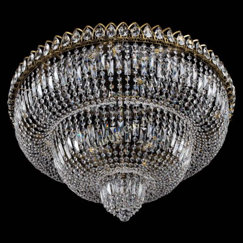 Люстра Водопад Обтикон №15 под бронзу в Химках Гусь Хрустальный