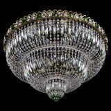 Люстра Водопад Обтикон №15 под бронзу зеленая в Химках