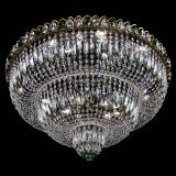 Люстра Водопад Обтикон №15 под бронзу зеленая в Химках