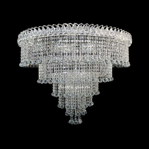 Люстра Водопад с нарядом Каскад в Химках Гусь Хрустальный