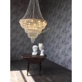 Люстра Водопад с подвесом. Диаметр - 1000 мм, Высота - 2000 мм, Люстры Гусь Хрустальный Люстра Водопад с подвесом. Диаметр - 1000 мм, Высота - 2000 мм, Люстры Гусь Хрустальный