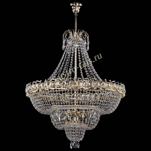 Люстра Водопад с подвесом №11 в Химках Гусь Хрустальный