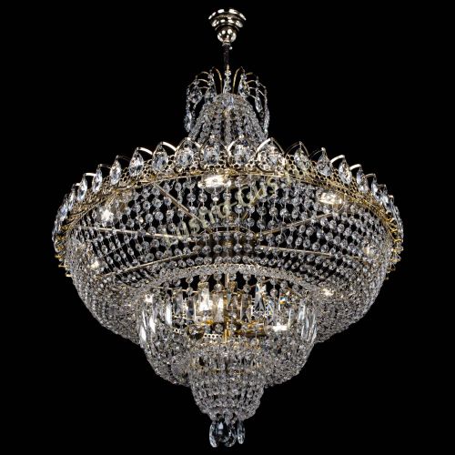 Люстра Водопад с подвесом №11 в Химках Гусь Хрустальный