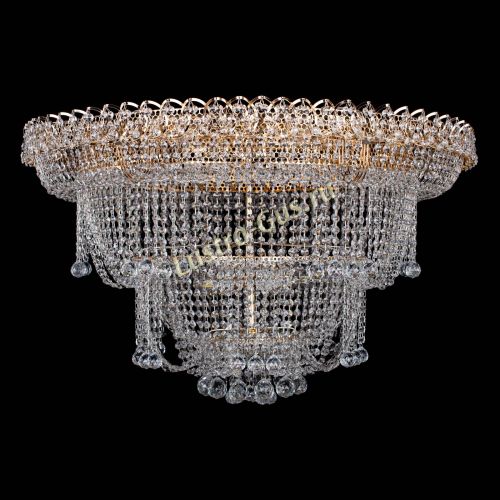 Люстра Водопад Софья большая в Химках Гусь Хрустальный