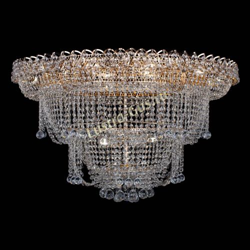 Люстра Водопад Софья большая в Химках Гусь Хрустальный