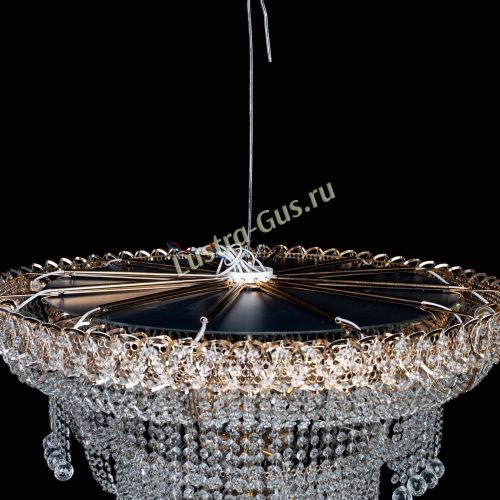 Люстра Водопад Софья большая в Химках Гусь Хрустальный
