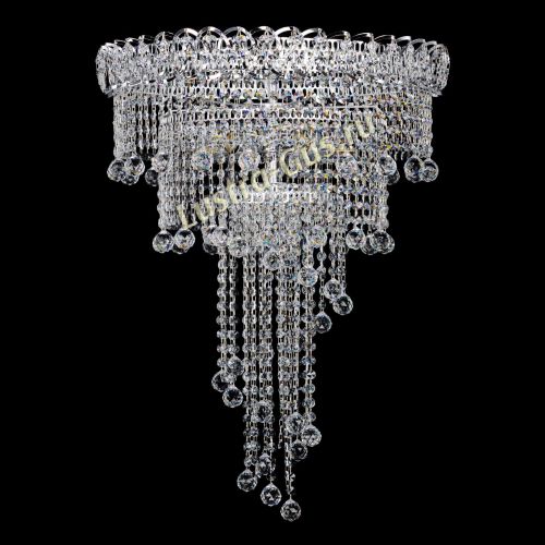 Люстра Водопад Винтаж 5 ламп в Химках Гусь Хрустальный