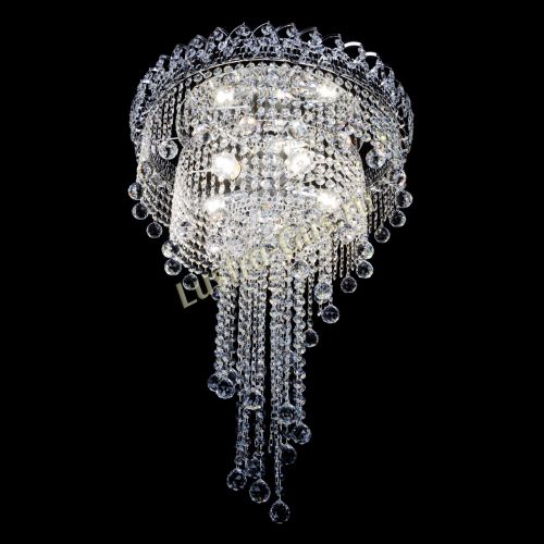 Люстра Водопад Винтаж 5 ламп в Химках Гусь Хрустальный