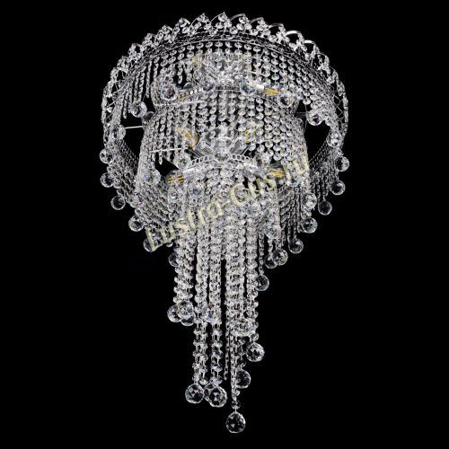 Люстра Водопад Винтаж 5 ламп в Химках Гусь Хрустальный