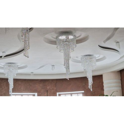 Люстра Водопад Винтаж в Химках Гусь Хрустальный