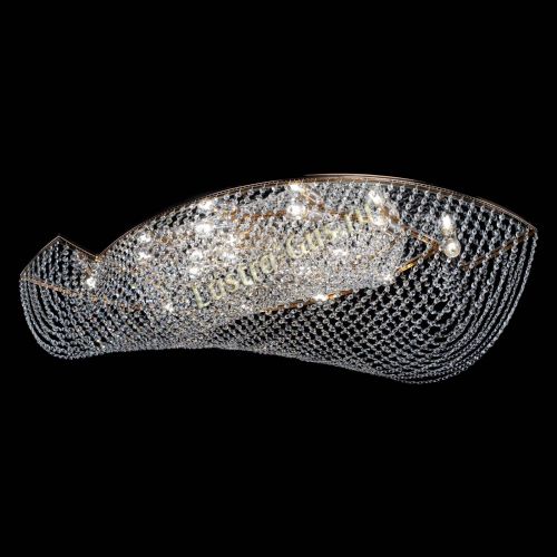 Люстра Хрустальная Волна №14 в Химках Гусь Хрустальный