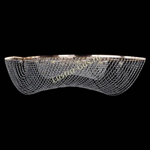 Люстра Хрустальная Волна №14 в Химках Гусь Хрустальный