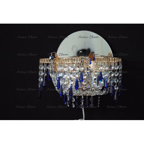 Бра Айсберг синяя в Химках Гусь Хрустальный