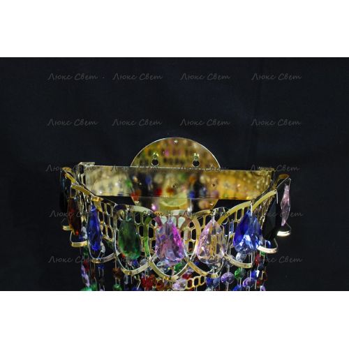 Бра Капель разноцветная  в Химках Гусь Хрустальный