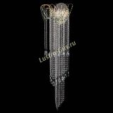 Бра Агата №1 длинная зеленая в Химках