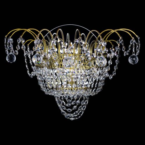 Бра Агата №3 под бронзу с зеркалом в Химках Гусь Хрустальный