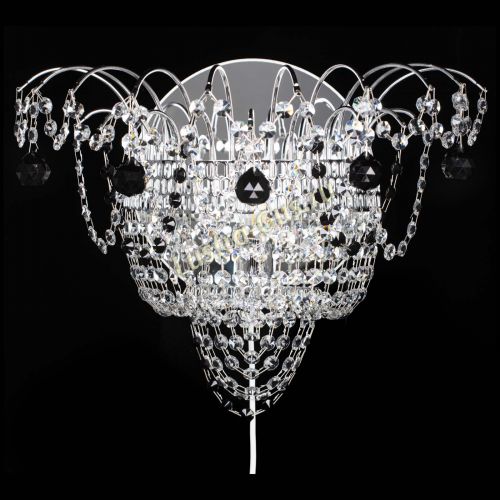 Бра Агата №3 черная в Химках Гусь Хрустальный