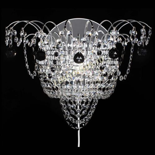 Бра Агата №3 черная в Химках Гусь Хрустальный