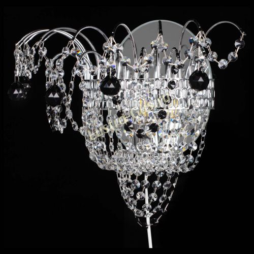 Бра Агата №3 черная в Химках Гусь Хрустальный