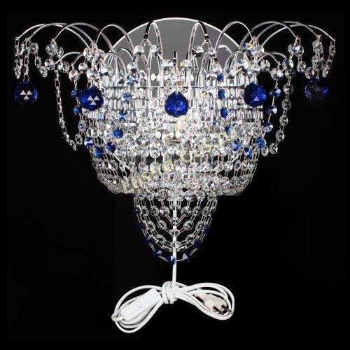 Бра Агата №3 синяя в Химках Гусь Хрустальный