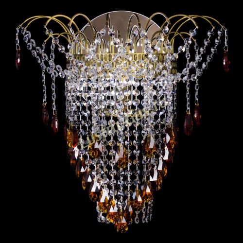 Бра Агата №4 под бронзу Чайная в Химках Гусь Хрустальный