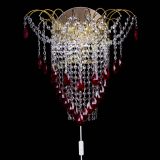 Бра Агата №4 под бронзу Красная в Химках