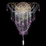 Бра Агата №4 под бронзу Розовая в Химках