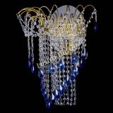 Бра Агата №4 под бронзу Синяя в Химках